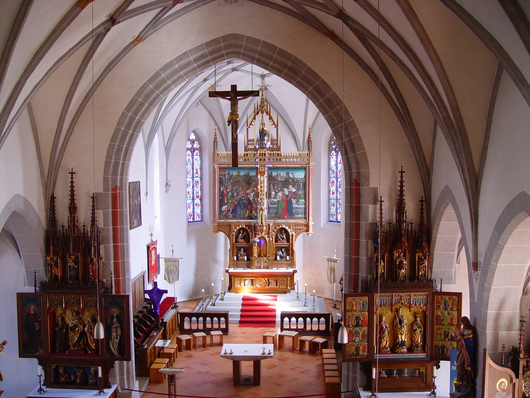Bild St. Martinuskirche Oberstadion von innen