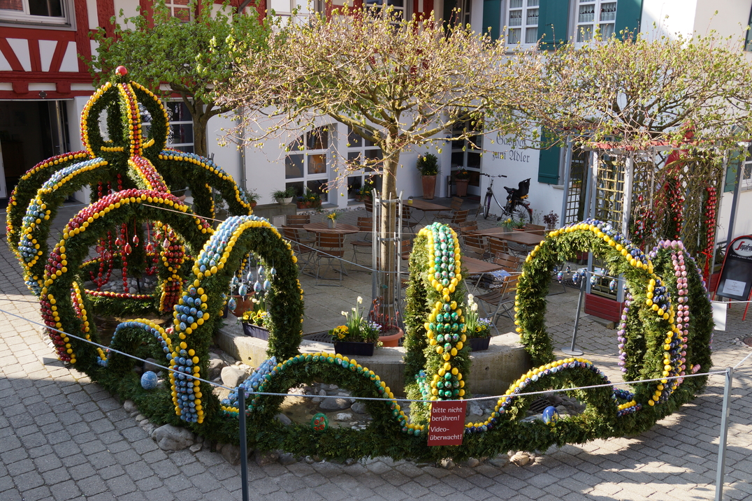 Osterbrunnen Bild Osterbrunnen aus dem Jahr 2014