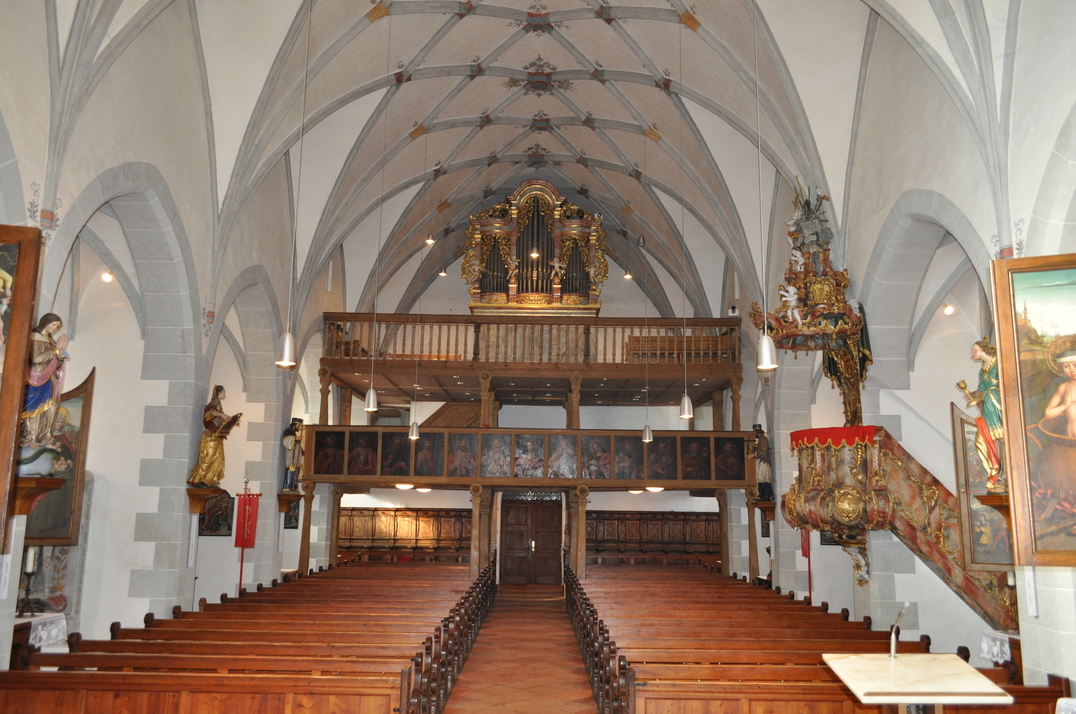 Ansicht Kirche St. Martinus Richtung Westen