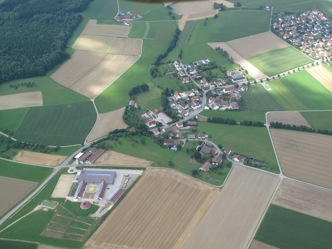 Luftbild Mühlhausen